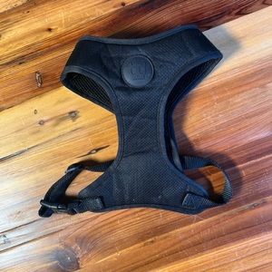 Zee dog harness black small